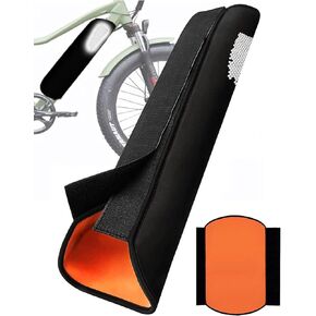 E Bike Battery Cover, Reflective Battery Protective Cover E-Bike at Night, Bicycle Thermal Cover Waterproof Dustproof Bag for Battery in Downtube, Battery Cover Protective Case