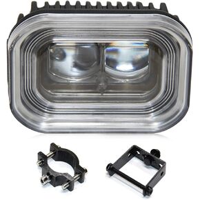 OPL5 4 inch Universal Motorcycle Led Driving Lights Running Lights LED Work Light Bar White Hi/Lo Beam Motorcycle Lights for Motorcycle ATV Truck E-Bike (1 Piece)