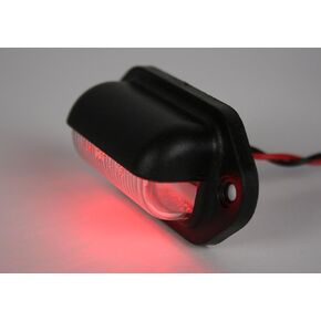 LED Convenience Courtesy LED Light - RED LEDs - Waterproof, Compact 12vdc Fixture Truck, Auto, RV, Aircraft lighting