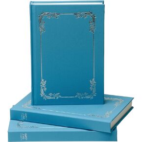 Decorative Books for Home Decor- 3 Pcs - Linen Hardcover Blank Book Decor for Coffee Table or Book Shelves - Aesthetic Coffee Table Books Decor Set - Stacked Books Decor - Fake Books for Decoration