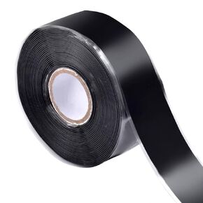 Silicone Grip Tape Sealing Fusing Rubber Wrap for Handles Pull Up Bars Barbells Dumbbells Sports & Gym Equiment Water Emergency Pipeline Repair Tools 1 Inch 16.5 FT