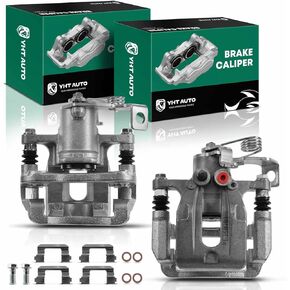 Set of 2 Rear Brake Caliper Assembly Compatible with Hyundai Elantra 2011-2016 Elantra Coupe 2013-2014