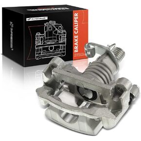 A-Premium Rear Disc Brake Caliper Assembly with Bracket Compatible with Select Buick, Chevy and Pontiac Models - LaCrosse 2005-2008, Impala 2011-2013, Impala Limited 2014-2016, Allure, Grand Prix