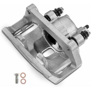 A-Premium Disc Brake Caliper Assembly with Bracket Compatible with Select Ram, Dodge and Chrysler Models - 1500 2011-2018, Durango 2004-2009, Ram 1500 2002-2010, Aspen 2007-2009 - Rear Side