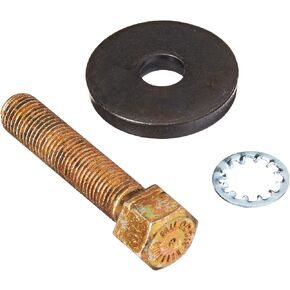 Milodon 84530 7/16"- 20 x 2" Grade 8 Balancer Bolt with 1/4" Washer for Small Block Chevy, Black