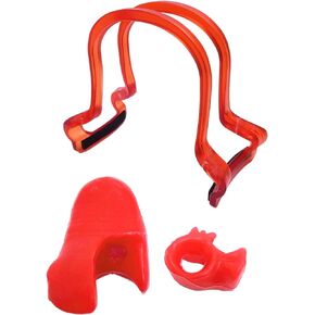 Violin Bow Corrector Set 3pcs Violin Bow Grip Partner and Straighten Teaching Aid Accessory for Beginner Practice Learn Violin