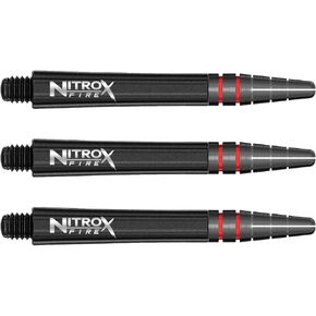 RED DRAGON Nitro Xfire Dart Stems (Shafts) - 2 Sets per Pack (6 Stems in Total)