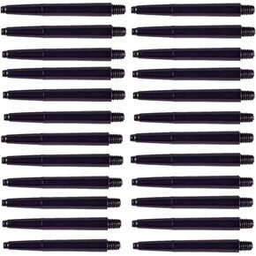 wiiAiloo 100 Pcs Plastic Dart Shafts Nylon Dart Stems Threaded Darts Shafts Darts Accessories Leisure Indoor Sports Accessories
