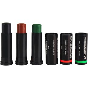 العين السوداء البيسبول العين السوداء عصا الكرة اللينة Eyeblack البيسبول العين السوداء لكرة القدم لاكروس الرياضة العين عصا طلاء الوجه ملعب الرياضيين الأطراف (3 قطع، أسود، أخضر، بني) in Kuwait