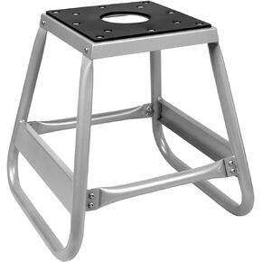 Donext Motorcycle Lift Stand Dirt Bike Stand Universal Panel Stand Moto Removable Maintenance Motocross Stand (Silver)