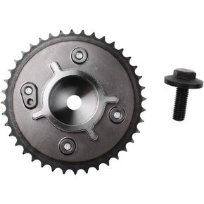 A-Premium Intake Engine Variable Valve Timing (VVT) Sprocket Gear Camshaft Adjuster Compatible with Mazda 3 2004-2007, 5 2006-2007, 6 2003-2007, L4 2.3L, DOHC Naturally Aspirated, Replace# L309124X0B