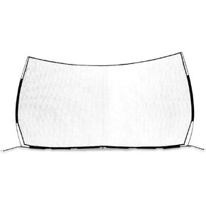 Lacrosse Backstop - Pop-Up Backstop for Training and Practice - Heavy Duty Training Equipment - 21' x 11' Collapsible Barrier Wall - Easy Setup & Take Down - Includes Travel Case