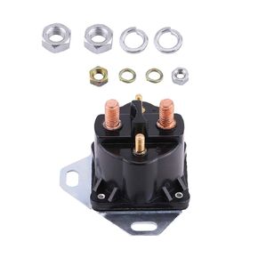for 7.3 idi Glow Plugs Car Glow Plug Relay Metal Black Glow Plug Glowplug Relay Solenoid 7.3L Glowplug Relay Solenoid Car Glow Plug Relay Kit with Glow Plug Relay Set of Screws