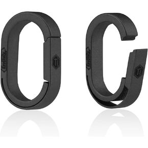 KeyUnity Mini Split Key Ring منظم المفاتيح سريع التحرير، بطانة سلسلة المفاتيح المصنوعة من التيتانيوم لتوصيل مفاتيح السيارة المنزلية in Kuwait