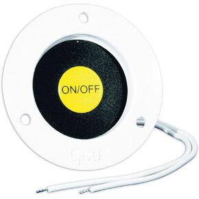 Grote 44380 Recessed Momentary Ground Switch (White)