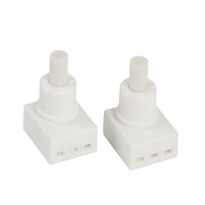 aqxreight - Pack of 2 White Dome Lamp Switch Interior Light Switch Fit for CR-V/Element/Odyssey, Replaces 34404-SDA-A22