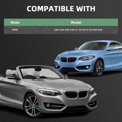 سلسلة محرك توقيت مضخة الزيت مناسبة لسيارات BMW 228 528i 428i 320i X1 X3 X4 X5 Z4 N20 N26، 2.0/3.0L، l4/l6، GAS، 2012-2017 # استبدال 11417605366 11417605367 11418663609 سلسلة محرك مضخة الزيت in Saudi Arabia