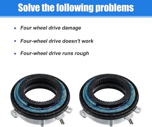 X AUTOHAUX 2Pcs Front 4x4 4WD Locking Hub Actuator for Ford F150 4WD 2004-2016 for Ford Expedition 4WD 2003-2015 7L1Z3C247A 4WD Hub Auto Locking Actuator in Saudi Arabia