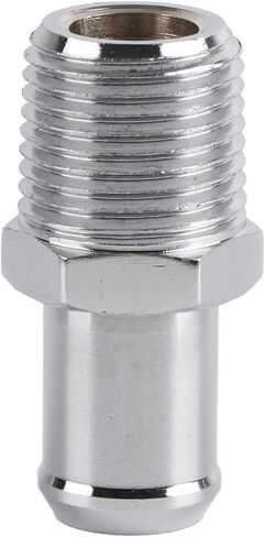 تركيب خرطوم السخان، محول مدخل المضخة، 1/2 بوصة NPT 5/8 بوصة بارب كروم معدني تركيب خرطوم سخان مشعب السحب، خرطوم سخان مضخة المياه المناسب لشيفي in Kuwait