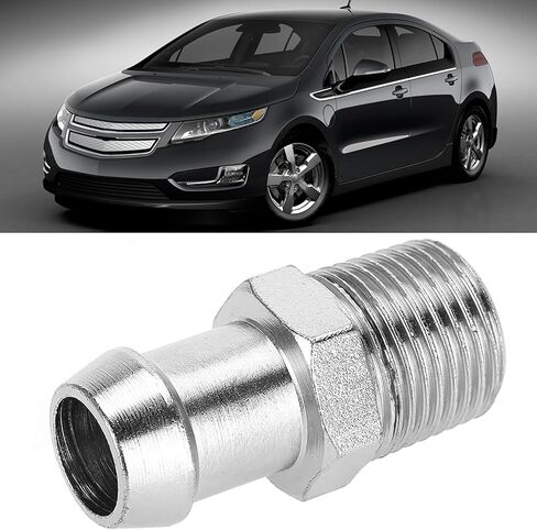 تركيب خرطوم السخان، محول مدخل المضخة، 1/2 بوصة NPT 5/8 بوصة بارب كروم معدني تركيب خرطوم سخان مشعب السحب، خرطوم سخان مضخة المياه المناسب لشيفي in Kuwait