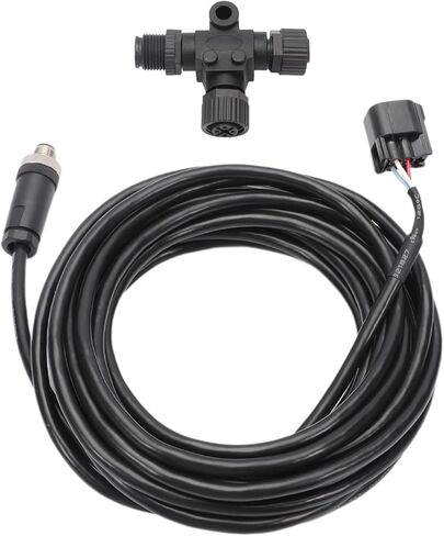 KASturrboo لكابل واجهة محرك Yamaha NMEA 2000 اتصال مع موصل T 4.5 متر/15 قدم، استبدال # 000-0120-37 3004.6865 مناسب لمحرك Yamaha الخارجي 2006-2023 in Kuwait