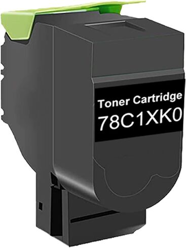 حبر أسود مُعاد تصنيعه من TonerSave لجهاز Lexmark CX421adn CS421dn CS521dn CS622de CX522ade CX622ade CX625ade CX625adhe (عبوة واحدة، 78C1XK0) in Saudi Arabia