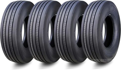 مجموعة 4 إطارات للمقطورات الفولاذية شديدة التحمل 225/75R15 14 Ply 124/121M 11150 in Saudi Arabia