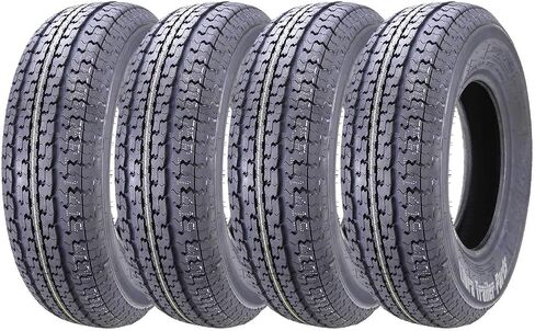 مجموعة إطارات مقطورة ST205/75R14 8PR نطاق التحميل D بحزام فولاذي in Saudi Arabia