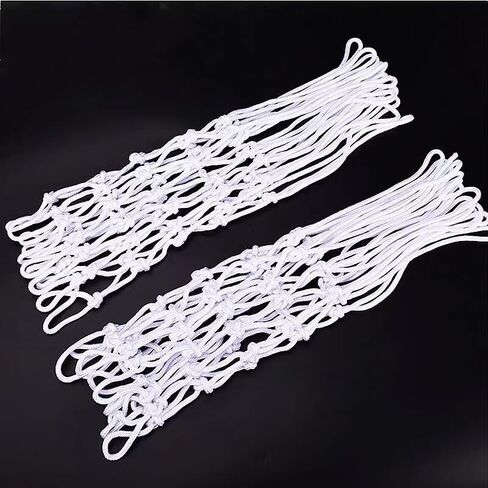 عبوتان من شبكة كرة السلة عالية الجودة الاحترافية عالية التحمل في جميع الأحوال الجوية للاستخدام الداخلي والخارجي، حواف 12 حلقة in Kuwait