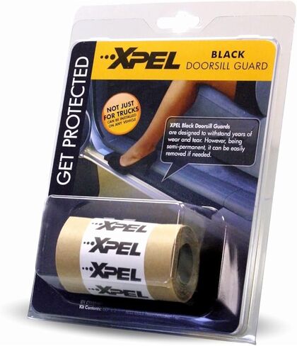 واقي عتبة الباب العالمي الشفاف XPEL (60 بوصة × 2.75 بوصة) مجموعة أفلام حماية الطلاء (R3022) in Kuwait