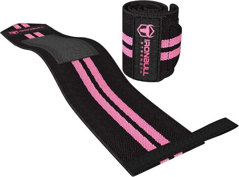 Women Wrist Wraps with Thumb Loops - 12" Professional Grade - Wrist Support Brace and Compression for Cross Training, Weight Lifting, Powerlifting, Strength Training (Black/Purple) in Kuwait