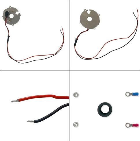 Ignitor Electronic Ignition Conversion Kit Fits Delco 4-Cylinder Allis Chalmers Clark Hyster Massey-Ferguson Minneapolis-Moline Mercruiser Towmotor Waukesha White Replace 1146A in Saudi Arabia