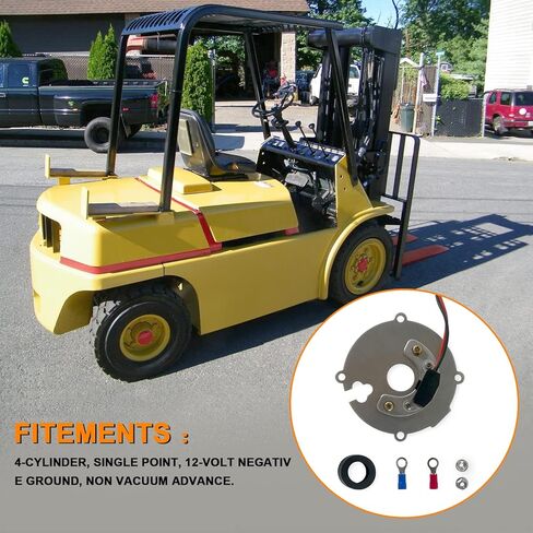 Ignitor Electronic Ignition Conversion Kit Fits Delco 4-Cylinder Allis Chalmers Clark Hyster Massey-Ferguson Minneapolis-Moline Mercruiser Towmotor Waukesha White Replace 1146A in Saudi Arabia