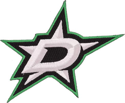 Dallas Stars Embroidered Appliqué Patch NHL National Hockey League Sew or Iron On Blazer Jacket Bag in Saudi Arabia