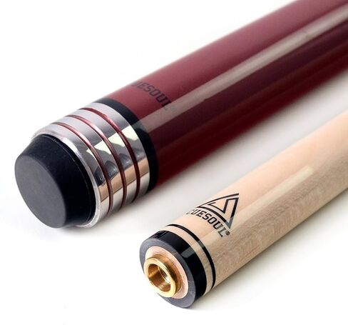 CUESOUL FIRE Jump/Break Cue 58 بوصة 19oz 13 مم طرف جديلة - المزيد من القوة وجهد أقل in Kuwait