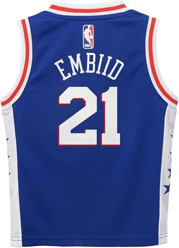 جويل إمبييد فيلادلفيا 76ers NBA Boys Kids 4-7 Blue Icon Edition Player Jersey in Kuwait