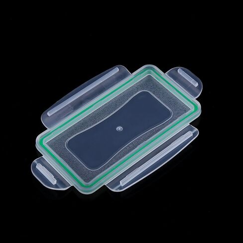Richer-R18650 Battery Case,2 Pcs Hard Wear-resistant Plastic Case Waterproof Battery Holder Storage Box in Kuwait