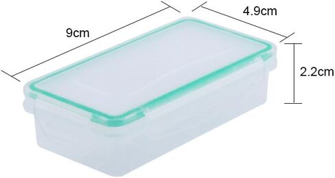 Richer-R18650 Battery Case,2 Pcs Hard Wear-resistant Plastic Case Waterproof Battery Holder Storage Box in Kuwait
