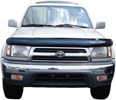غطاء فتحة التهوية التلقائي [AVS] Bugflector II / غطاء محرك السيارة | 1996 - 2002 تويوتا 4 رانر، هاي بروفايل - دخان، قطعة واحدة. | 25116 in Kuwait