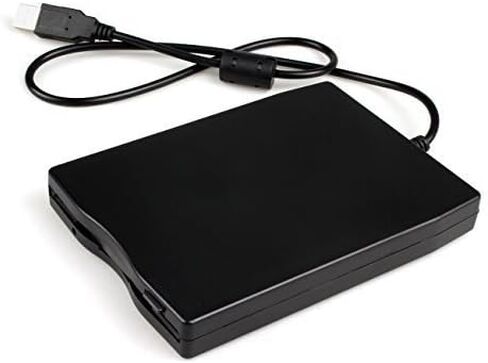 Syba USB محرك الأقراص المرنة المحمول 3.5 بوصة، التوصيل والتشغيل لا حاجة إلى برامج تشغيل، Windows 2000/XP/Vista/7/8/10 Mac OSX Linux (خارجي) NEC Chipset SY-USB-FDD in Kuwait