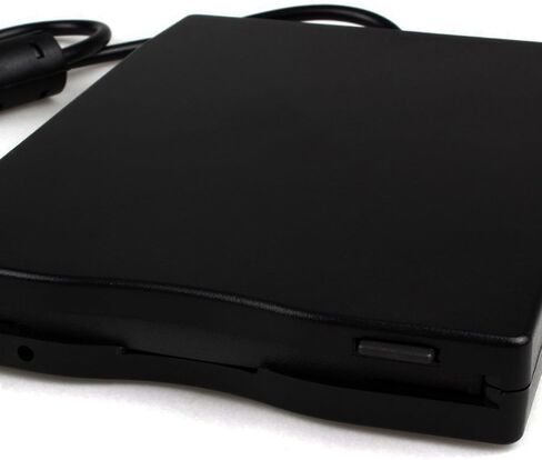 Syba USB محرك الأقراص المرنة المحمول 3.5 بوصة، التوصيل والتشغيل لا حاجة إلى برامج تشغيل، Windows 2000/XP/Vista/7/8/10 Mac OSX Linux (خارجي) NEC Chipset SY-USB-FDD in Kuwait