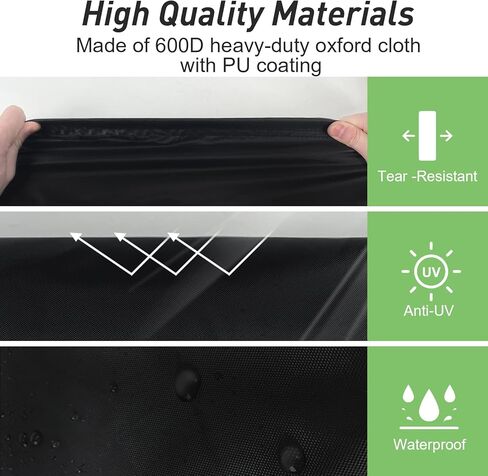 Bike Cover for 2, 3 or 4 Bicycles Transport, 600D Heavy Duty Ripstop Material, Outdoor Storage Waterproof Bicycle Cover for Car, Truck, RV, SUV Transport on Rack-All Seasons and Weather Protection in Saudi Arabia