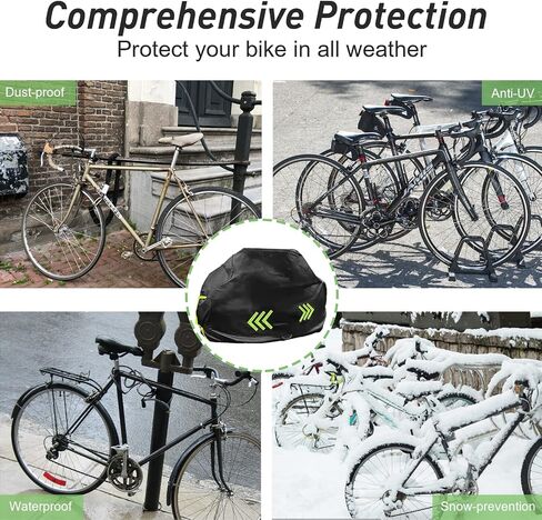 Bike Cover for 2, 3 or 4 Bicycles Transport, 600D Heavy Duty Ripstop Material, Outdoor Storage Waterproof Bicycle Cover for Car, Truck, RV, SUV Transport on Rack-All Seasons and Weather Protection in Saudi Arabia