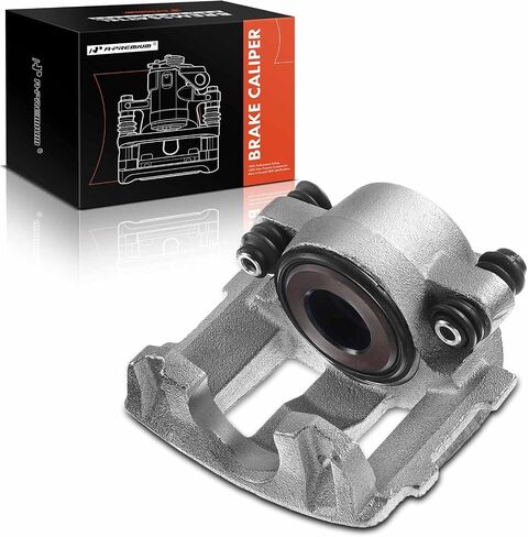 A-Premium Disc Brake Caliper Assembly Without Bracket Compatible with Select Jeep Models - Cherokee, Comanche, Grand Cherokee, TJ, Wagoneer, Wrangler - Front Left Driver Side in Saudi Arabia