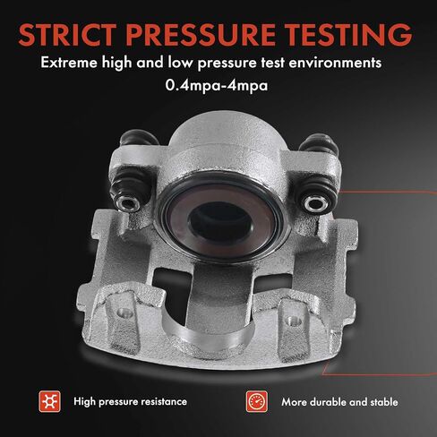 A-Premium Disc Brake Caliper Assembly Without Bracket Compatible with Select Jeep Models - Cherokee, Comanche, Grand Cherokee, TJ, Wagoneer, Wrangler - Front Left Driver Side in Saudi Arabia