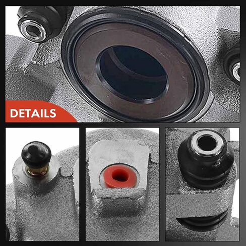 A-Premium Disc Brake Caliper Assembly Without Bracket Compatible with Select Jeep Models - Cherokee, Comanche, Grand Cherokee, TJ, Wagoneer, Wrangler - Front Left Driver Side in Saudi Arabia