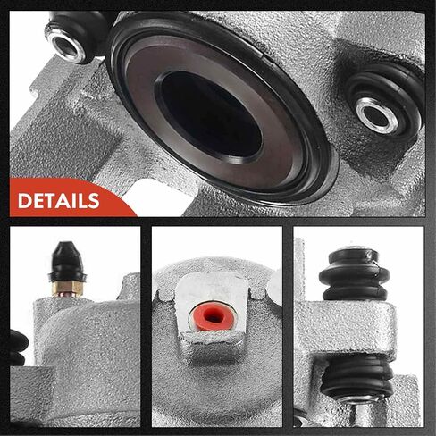 A-Premium Disc Brake Caliper Assembly Without Bracket Compatible with Select Jeep Models - Cherokee, Comanche, Grand Cherokee, TJ, Wagoneer, Wrangler - Front Left Driver Side in Saudi Arabia