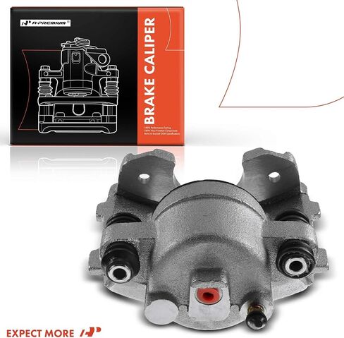 A-Premium Disc Brake Caliper Assembly Without Bracket Compatible with Select Jeep Models - Cherokee, Comanche, Grand Cherokee, TJ, Wagoneer, Wrangler - Front Left Driver Side in Saudi Arabia