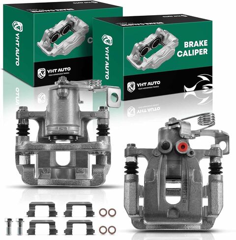 Set of 2 Rear Brake Caliper Assembly Compatible with Hyundai Elantra 2011-2016 Elantra Coupe 2013-2014 in Saudi Arabia