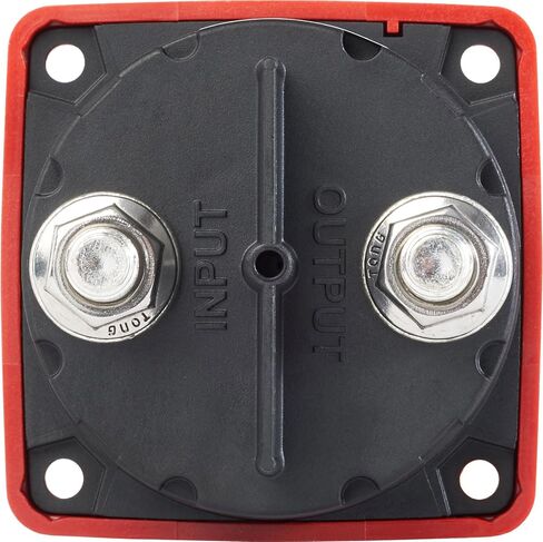 Blue Sea 6006 m-Series (Mini) Battery Switch Single Circuit ON-OFF Red [6006] in Saudi Arabia